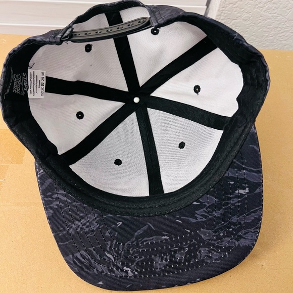 Staple Black Camo Adjustable Snapback Hat Cap One Size💎 - Picture 8 of 8